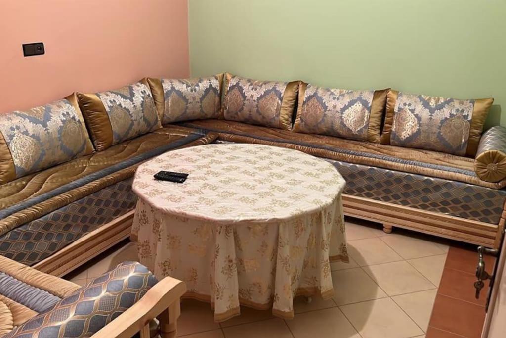 3 Zimmer Wohnung Corniche Nador Sidi Ali- Am Meer & Wifi Exterior foto